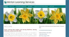 Desktop Screenshot of mintonlearning.com